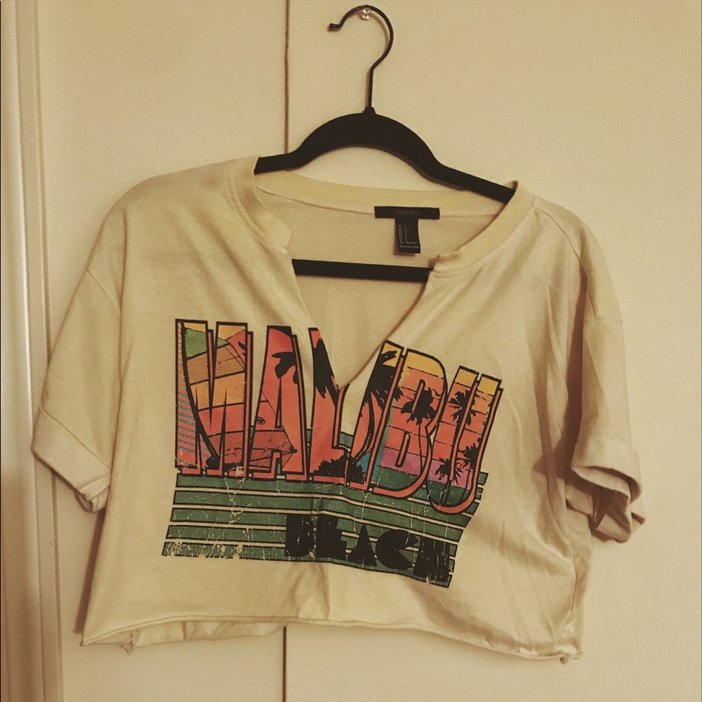 Forever 21 custom made crop top